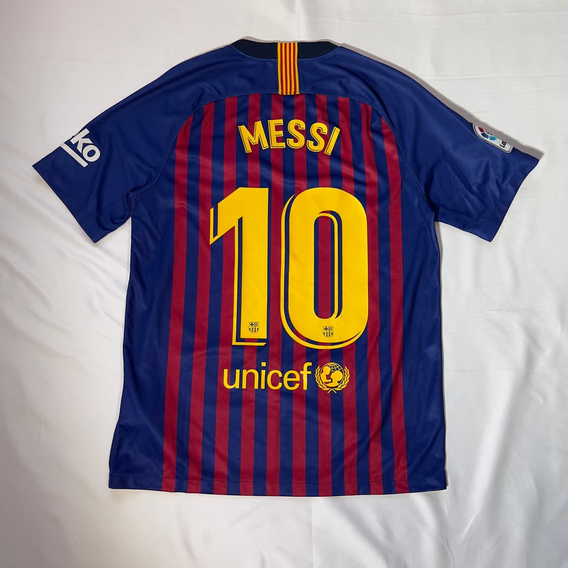 [M]18-19 나이키 FC바르셀로나 메시 유니폼 상품이미지5
