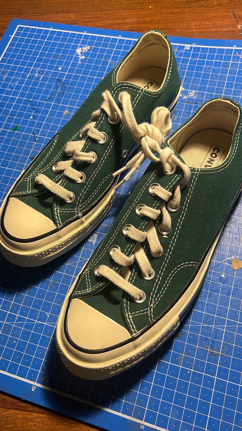 (새제품) 컨버스 척테일러 250 그린 상품이미지1