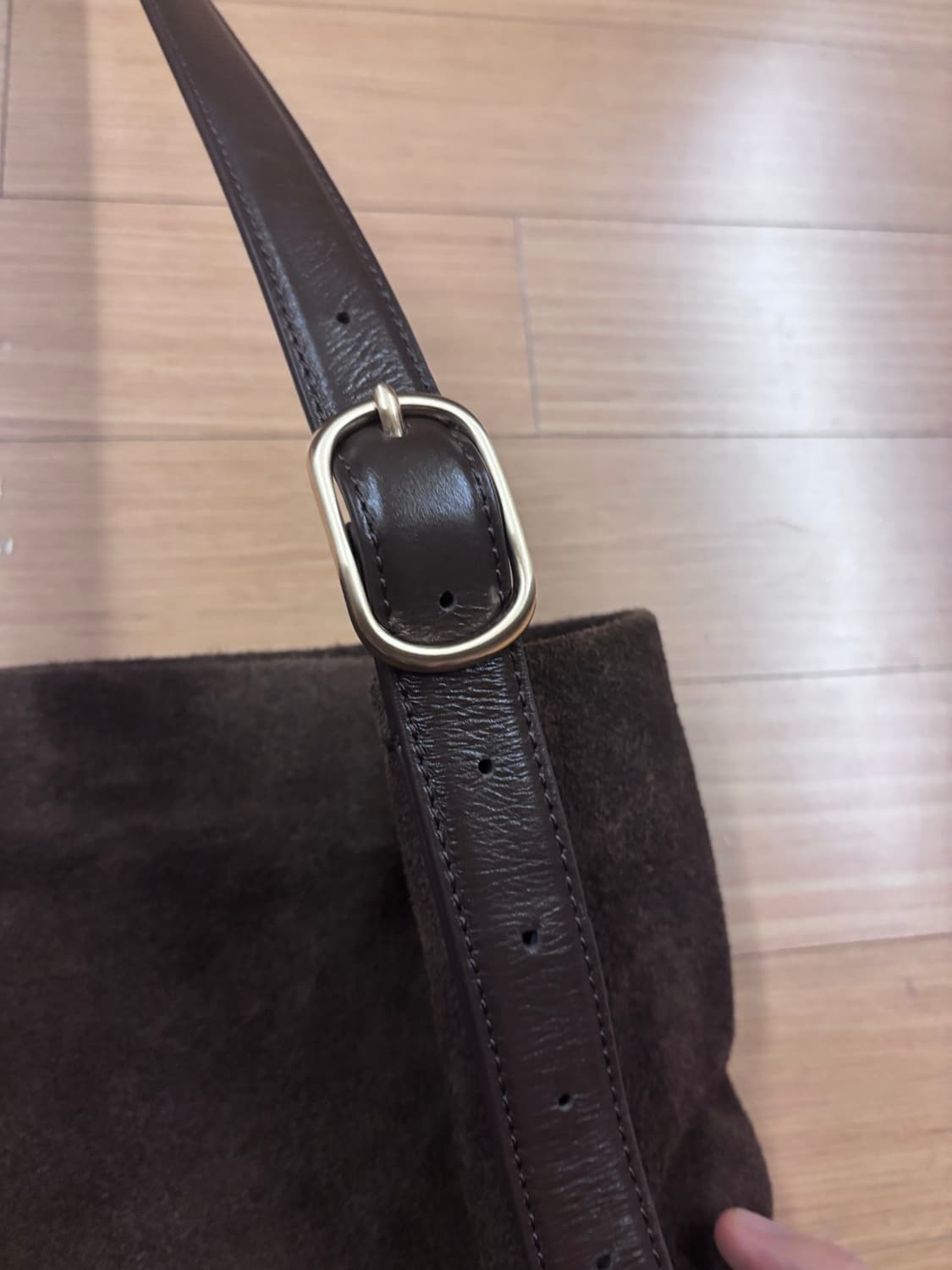 유라고 스웨이드 호보백 상품이미지6