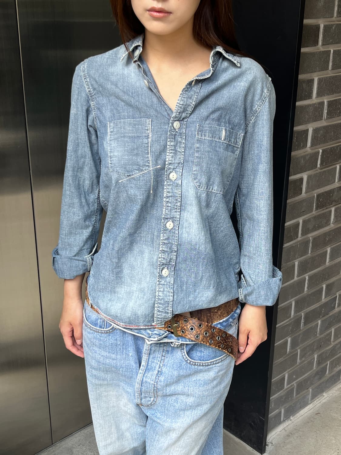 Hysteric Glamour 히스테릭글래머 데님 셔츠 상품이미지6