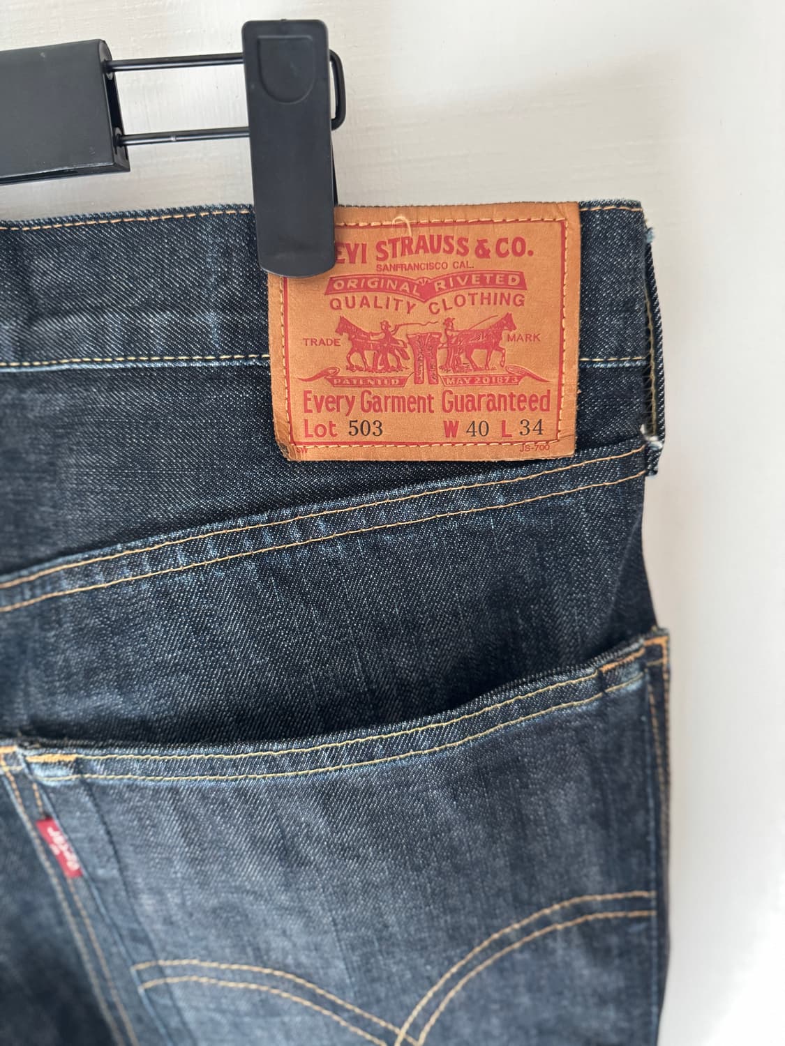 준야와타나베 리바이스 카펜터 데님 상품이미지1