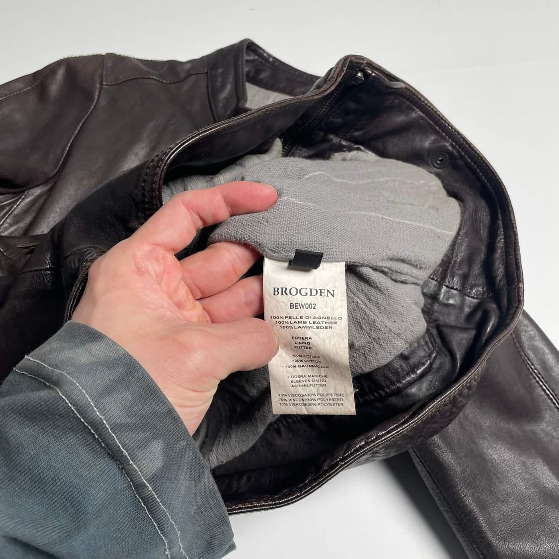 Brogden 양가죽 자켓 (italy)   상품이미지10