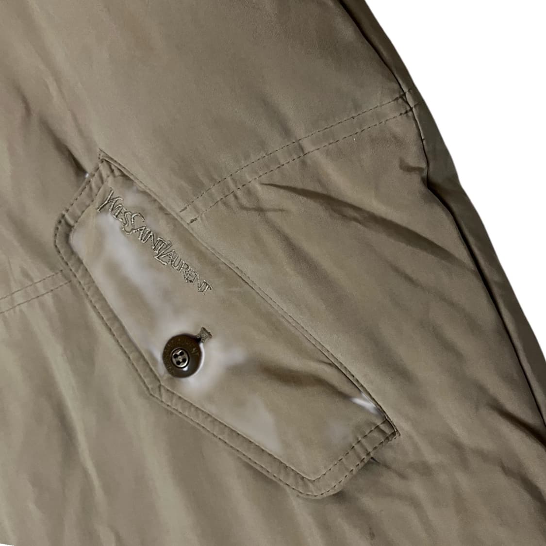 입생로랑 베이지 패딩 점퍼 M 상품이미지4