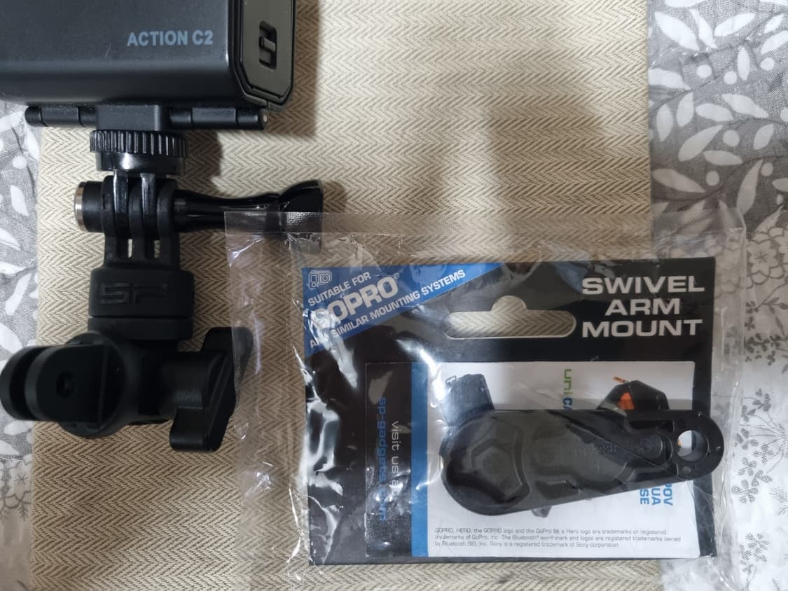 id221 action cam c2 +sp arm mount  상품이미지4