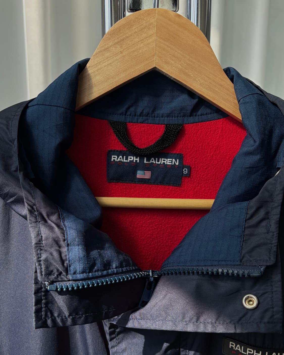 [S]폴로 스포츠 올드스쿨 플리스 후드 바람막이  상품이미지7