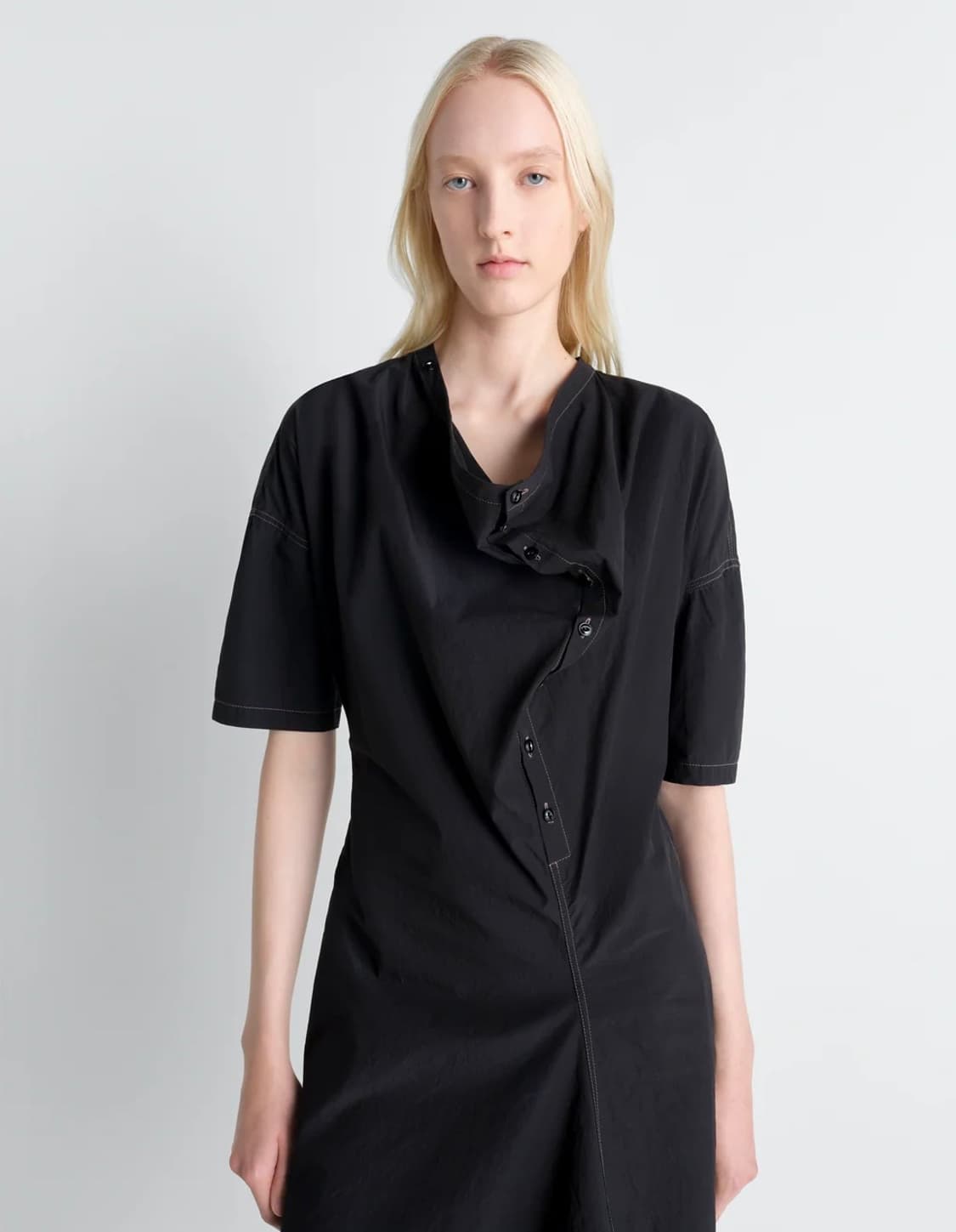 [32,34,36]르메르 26ss 소프르 카라 드레스/블랙 상품이미지1