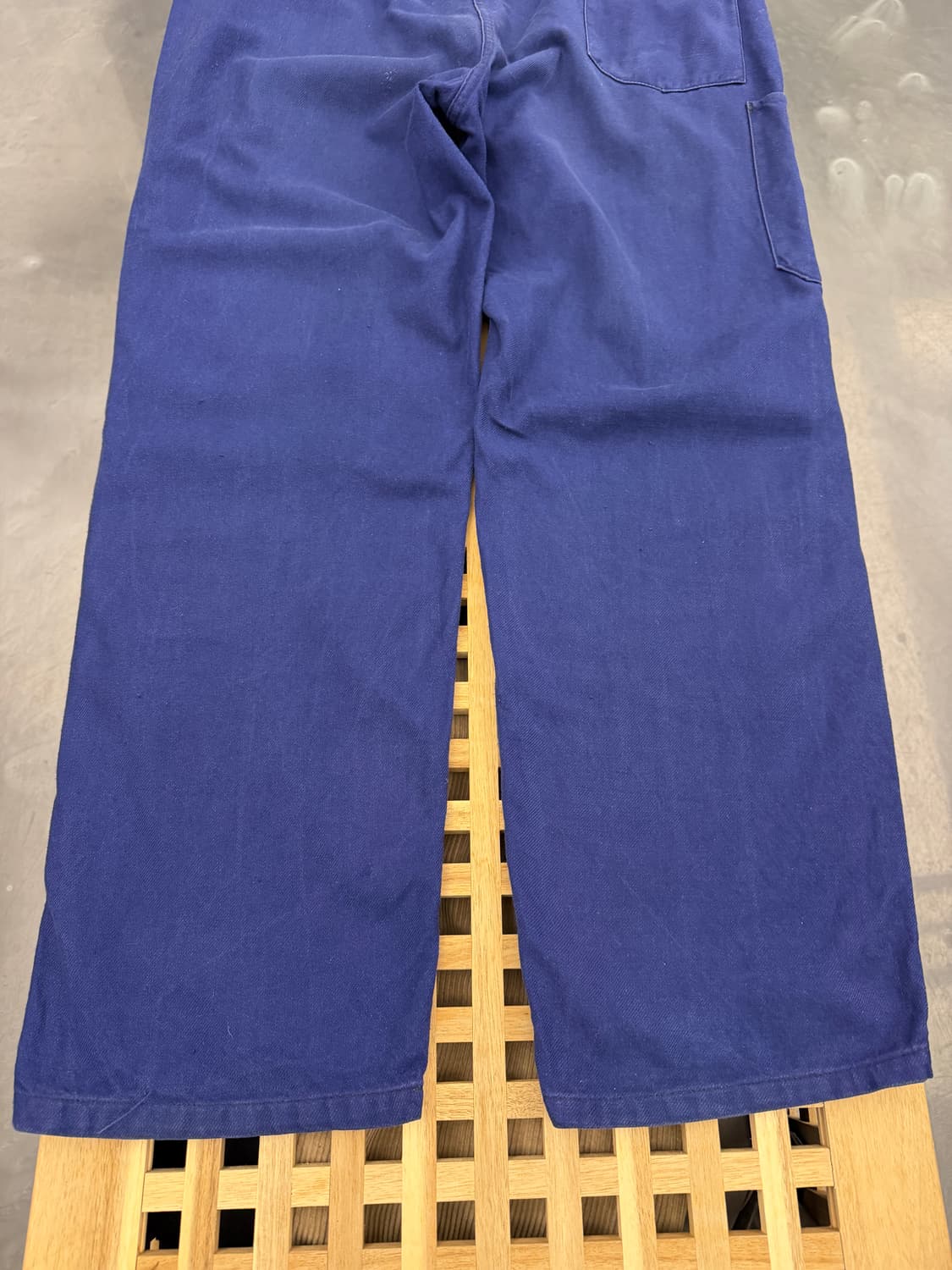 OLD MODEL WASHED NAVY FRENCH 프렌치워크팬츠  상품이미지9