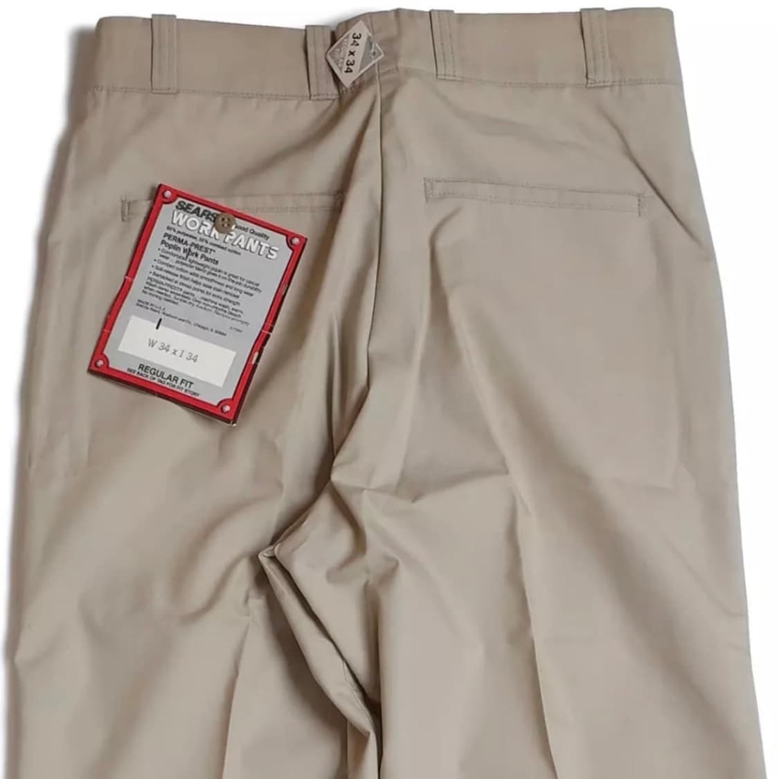 80s usa 시어스 포플린 워크팬츠 상품이미지5