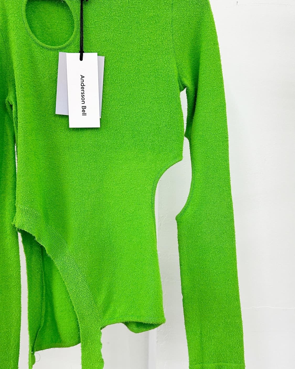 엔더슨벨 부클 그린보니 스웨터 상품이미지3