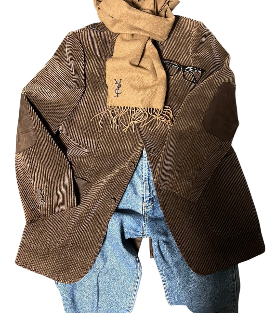 Armani Exchange 코듀로이 자켓 브라운 50 상품이미지1