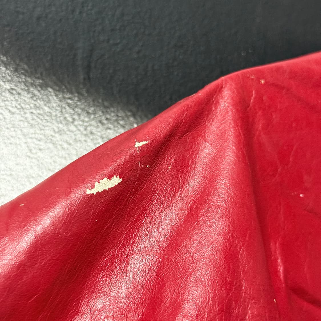 90s 제프 해밀턴 x 루니 툰즈 올드스쿨 레더암 바시티 자켓 상품이미지6