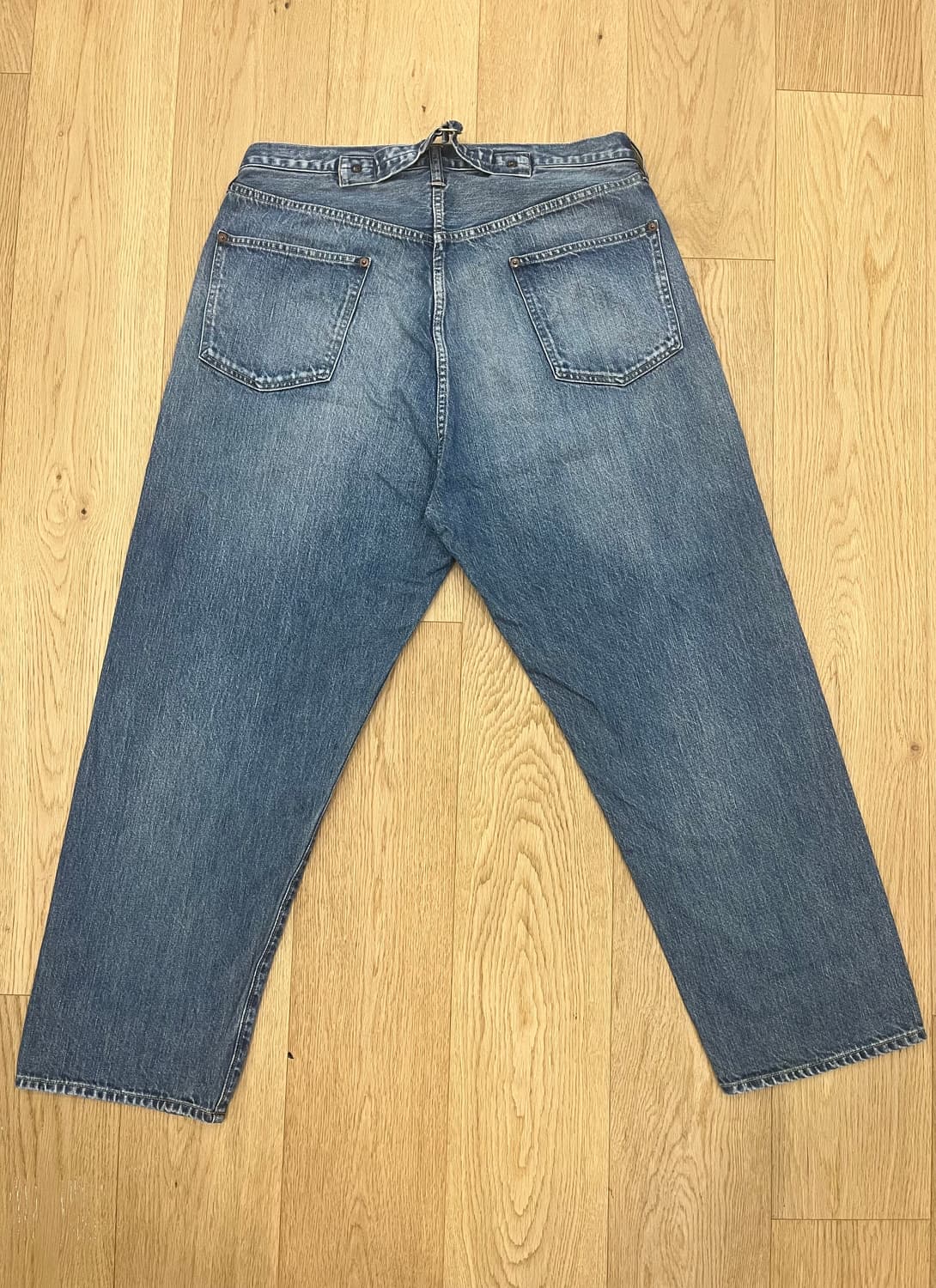 A.PRESSE NO.22 WASHED WIDE DENIM PANTS 상품이미지2