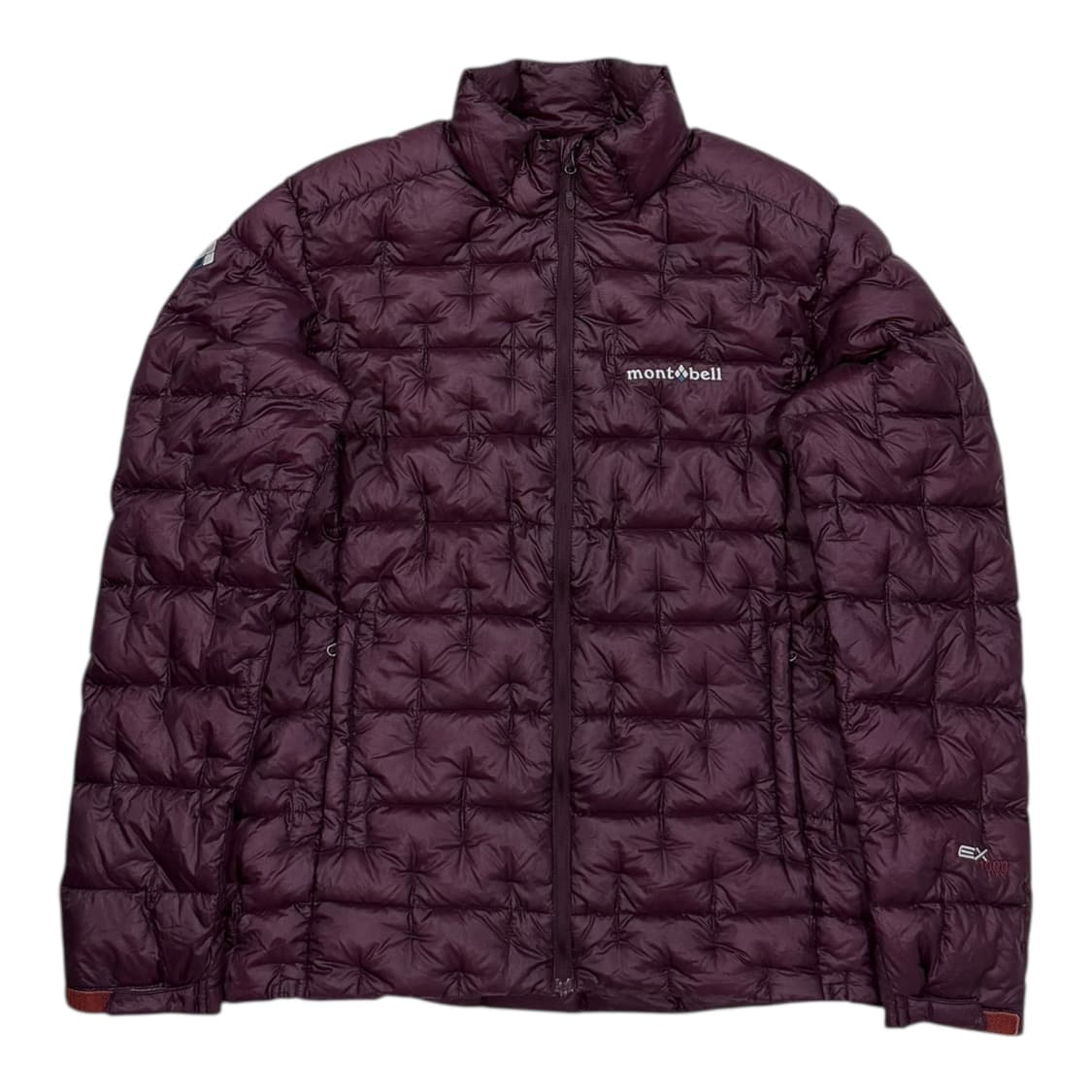 몽벨 플리즈마 1000 필파워 초경량 나일론 패딩 퍼플 버건디 M 상품이미지1