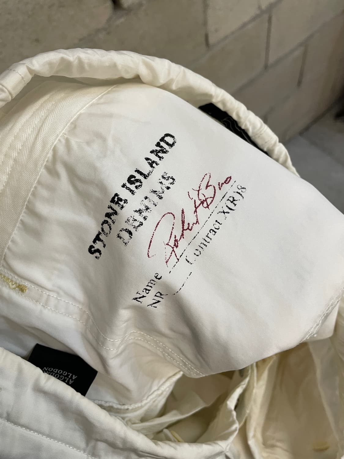 스톤 아일랜드 데님 라인 카고 팬츠  상품이미지8