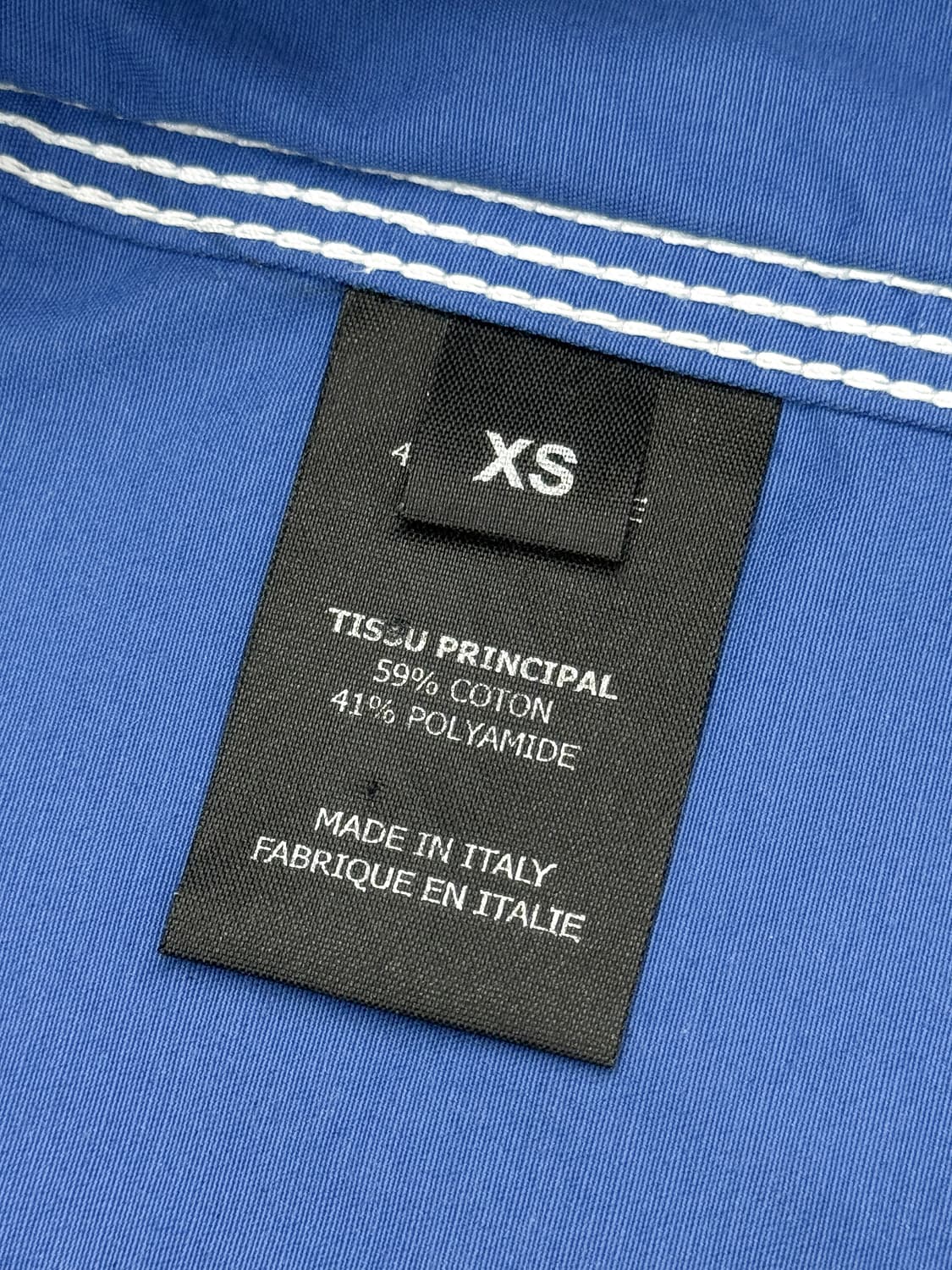 베트멍 오버핏 나일론 셔츠 블루 상품이미지6