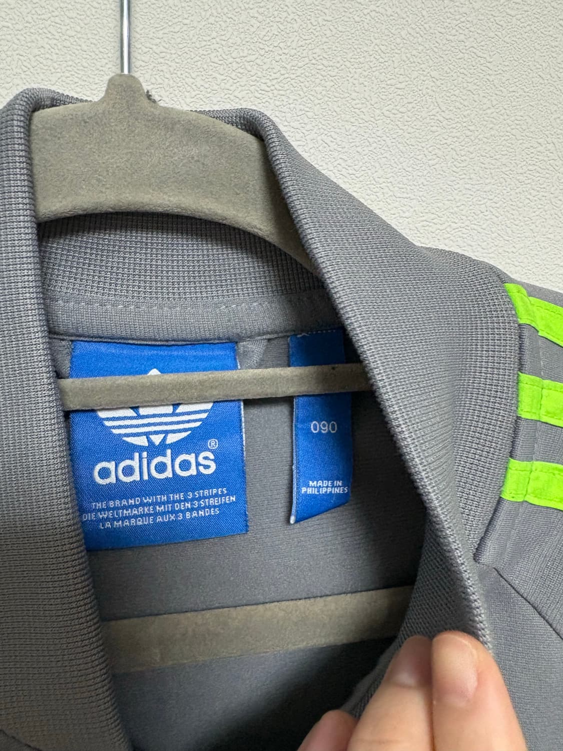 아디다스 슈퍼스타 배색 트랙탑 져지 상품이미지4