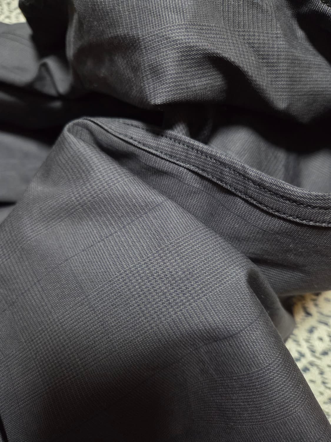 이스트로그 M65 팬츠 블랙 그레이 체크 M 상품이미지9