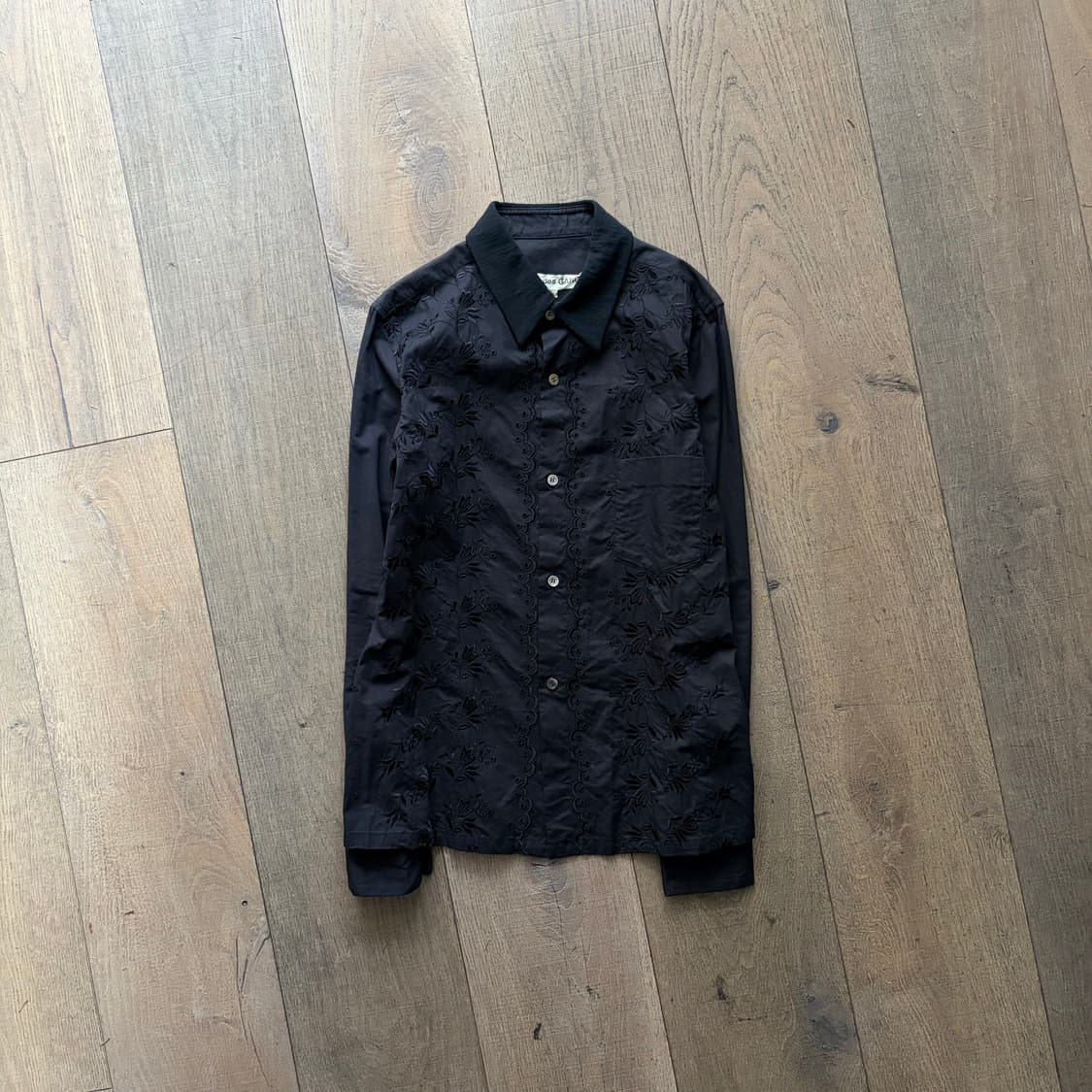 Floral Needlepoint Punching Blouse 상품이미지1