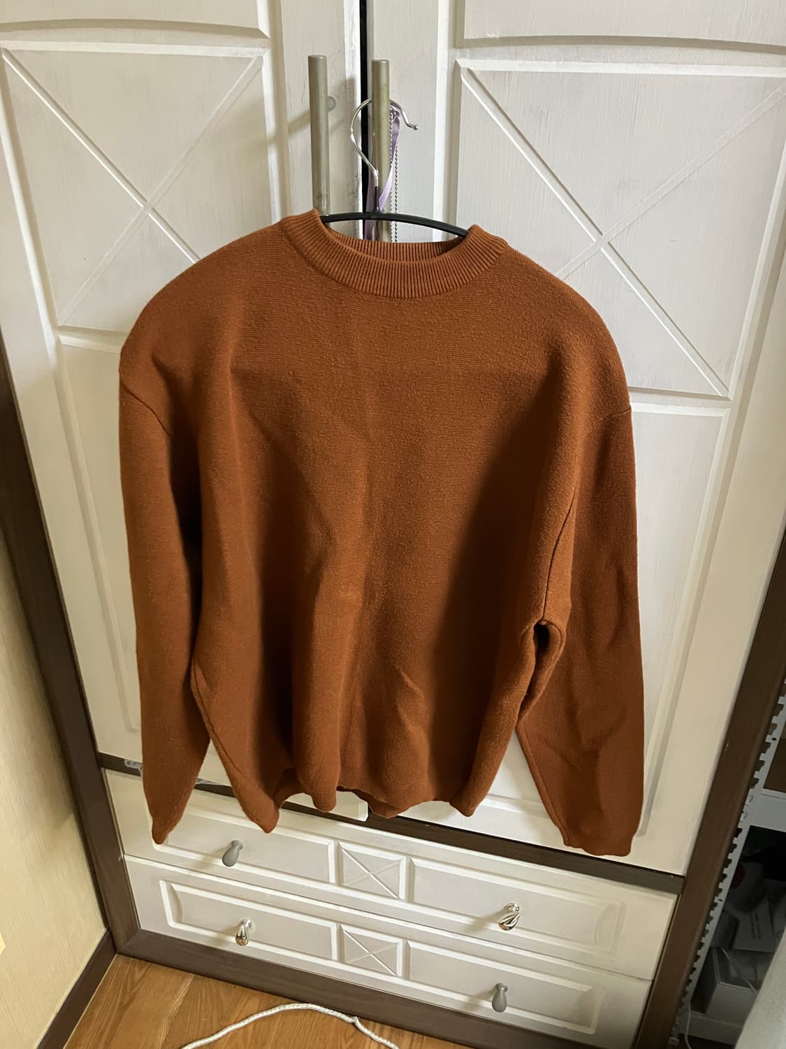 브라운 니트 m 상품이미지1