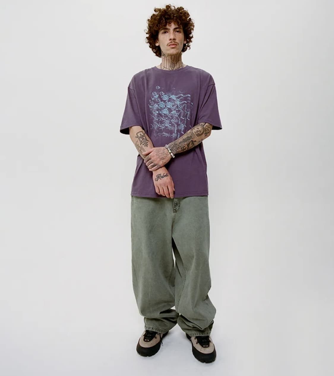 위캔더스 DRAGGY WORK PANTS (OLIVE) 워크팬츠 카팬터 상품이미지1