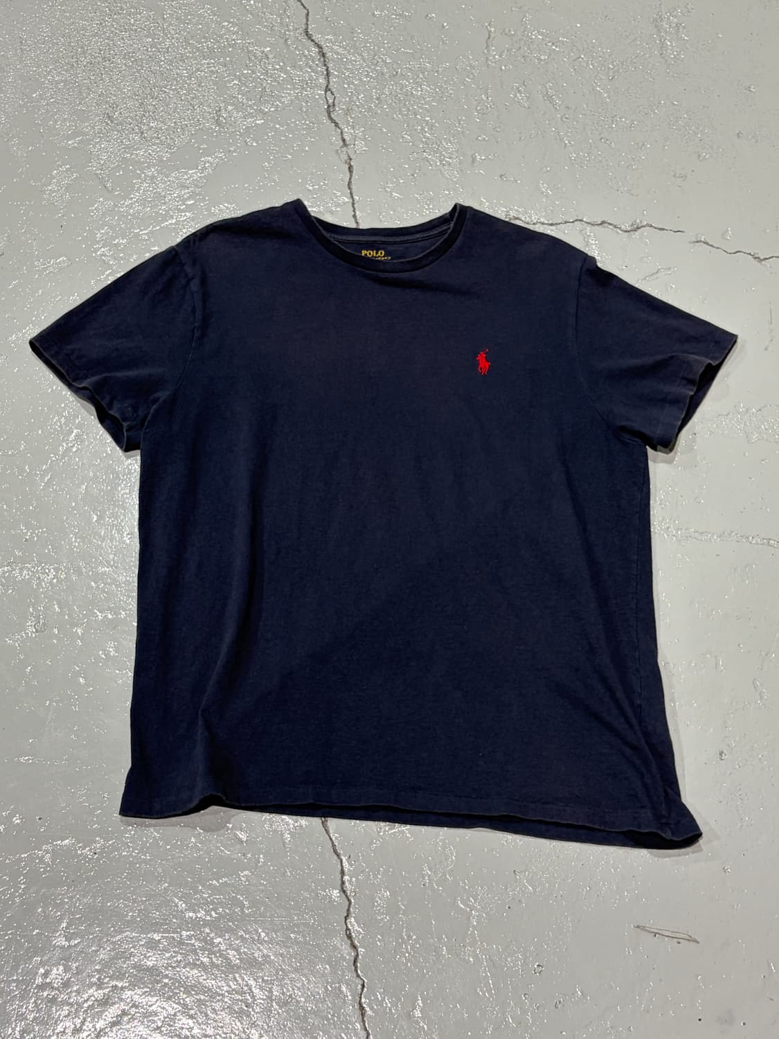 폴로 랄프로렌(Polo Ralph Lauren) 네이비 반팔 티셔츠 상품이미지1
