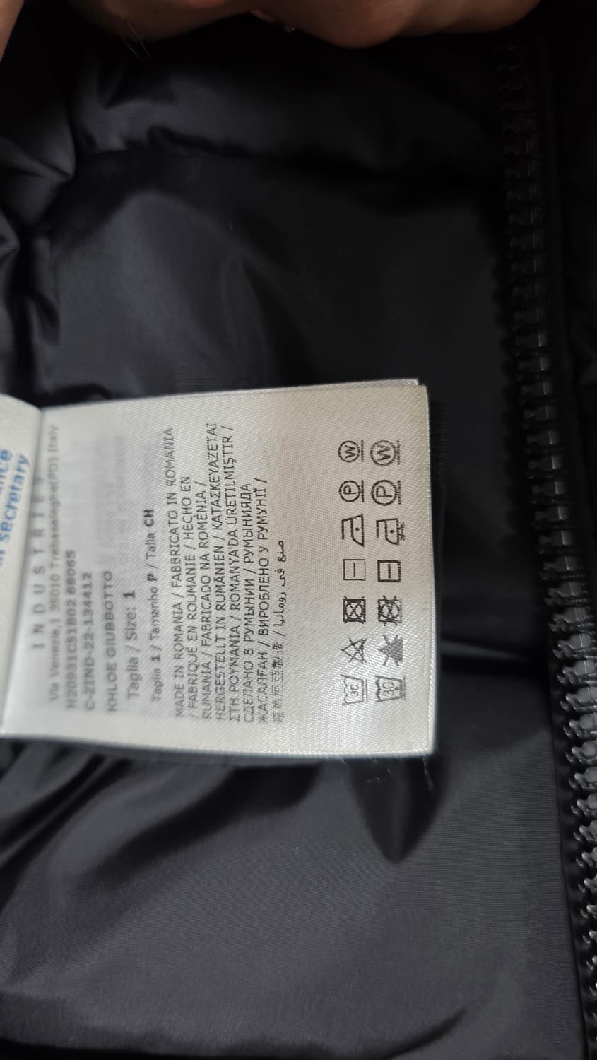 [백화점판 1]22fw 몽클레어 클로에 블랙 상품이미지7