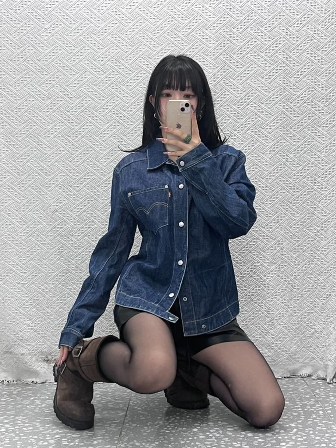리바이스 엔지니어드진 레트로 캐주얼 빈티지 데님자켓 M C11659 상품이미지1