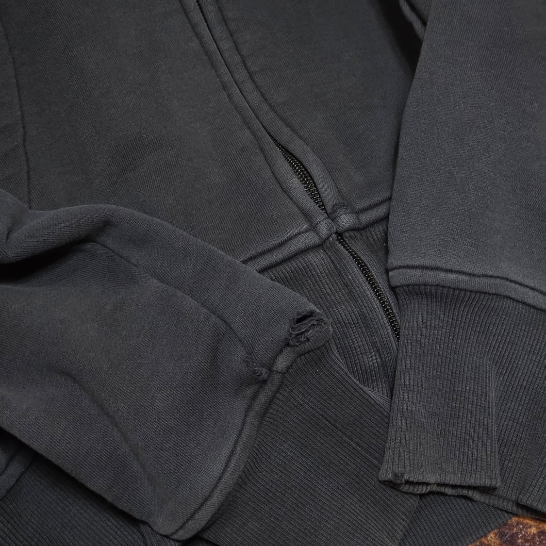 나이키 빅 로고 프린팅 블랙 후드집업 상품이미지8