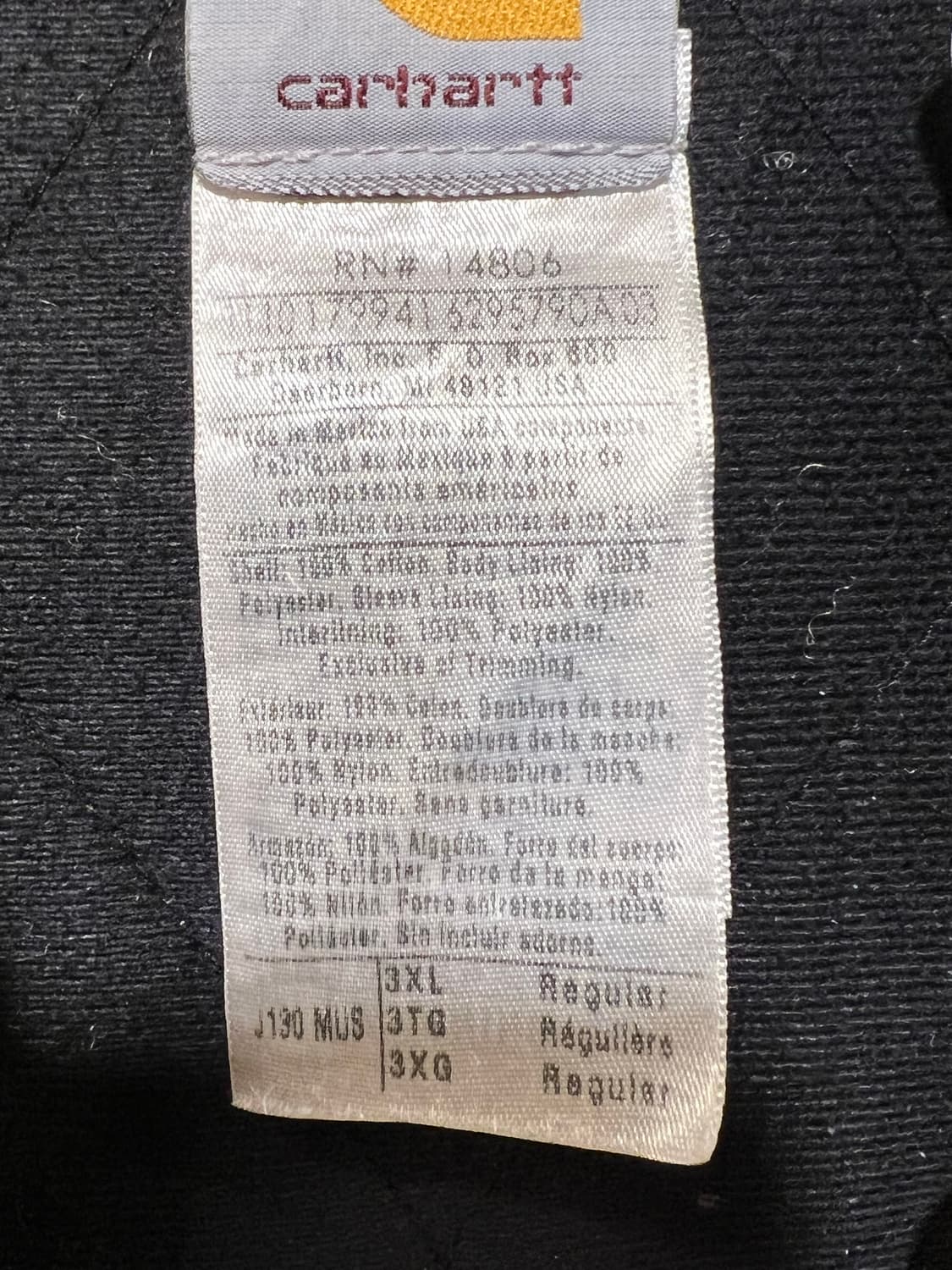 90s FIT 칼하트 J130 MUS 빈티지 칼하트 덕 액티브 자켓 상품이미지7