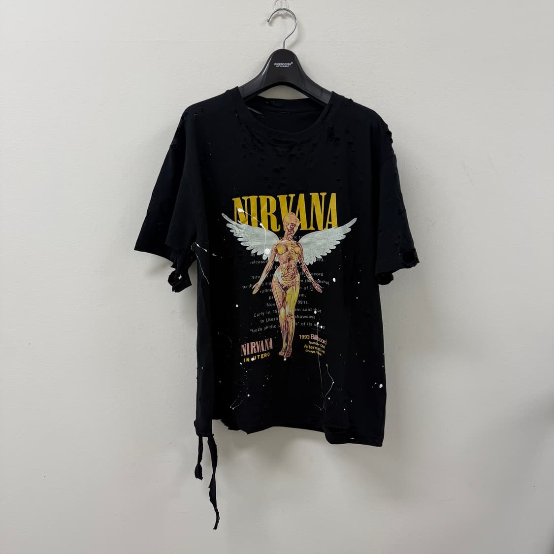 Vintage Nirvana destroyed shirts  상품이미지3