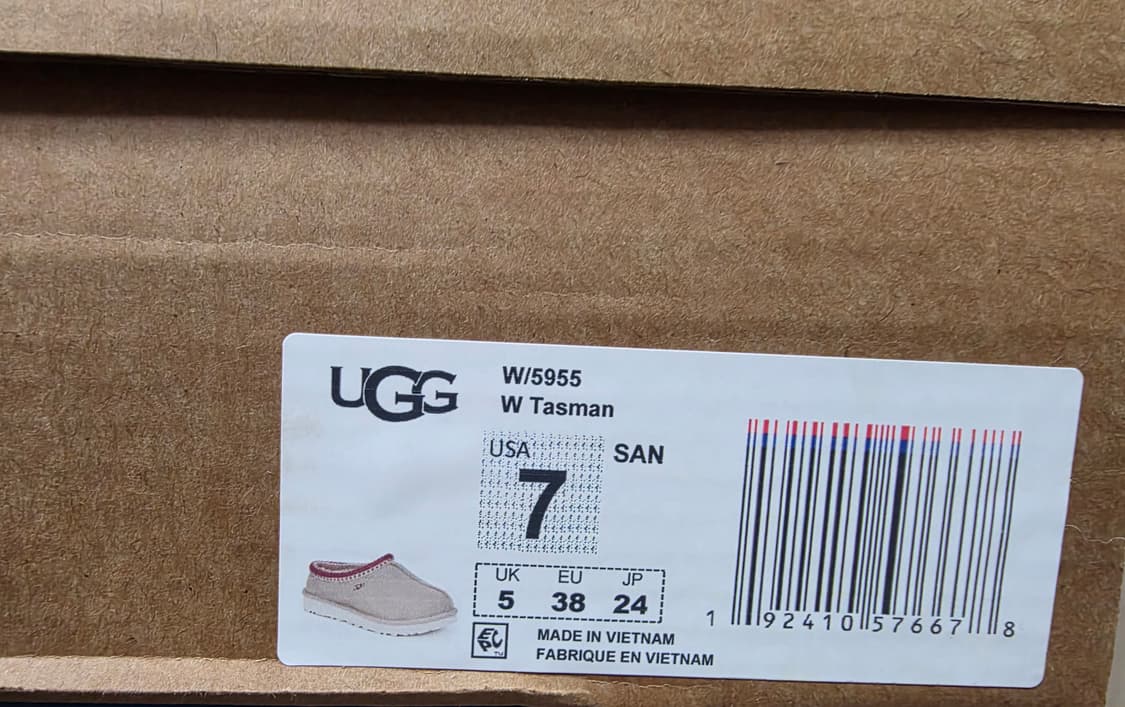 UGG 미국어그 타스만 베이지색 상품이미지4