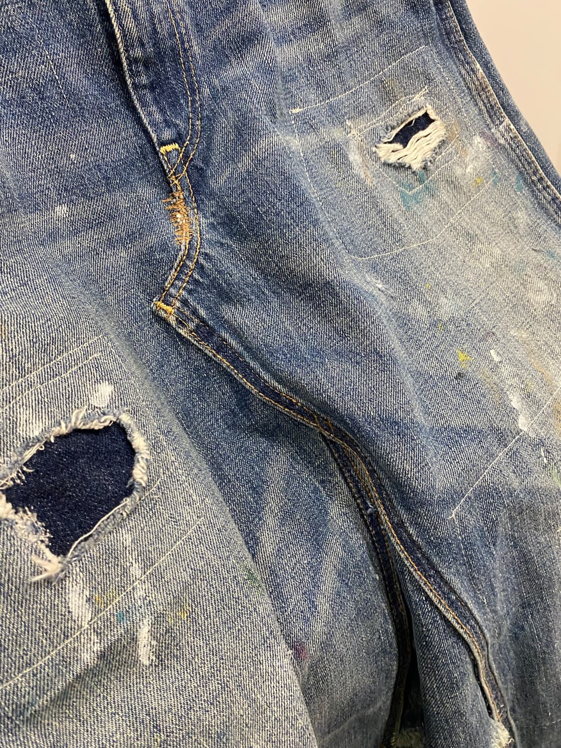 폴로 랄프로렌 리터치 데님 스커트 상품이미지7