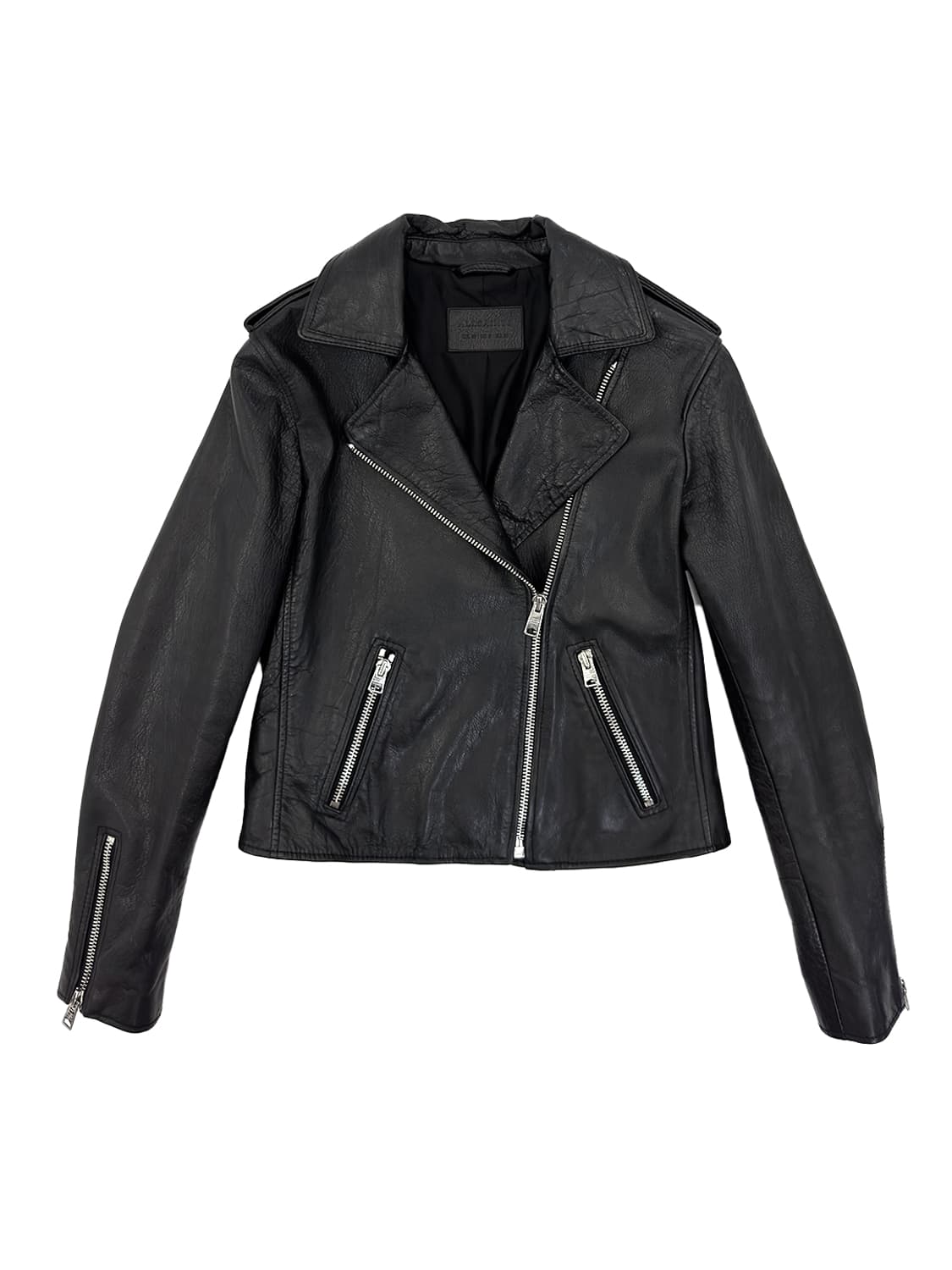 All Saints Biker Leather Jacket/ 38 상품이미지1