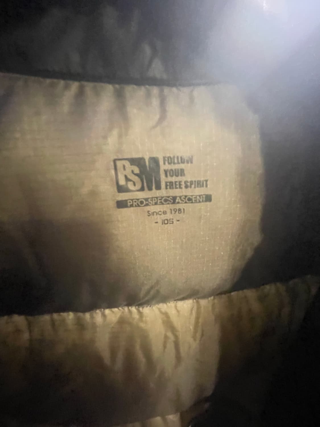 프로스펙 105사이즈 경량패딩 엄청 가볍고 따뜻  상품이미지2