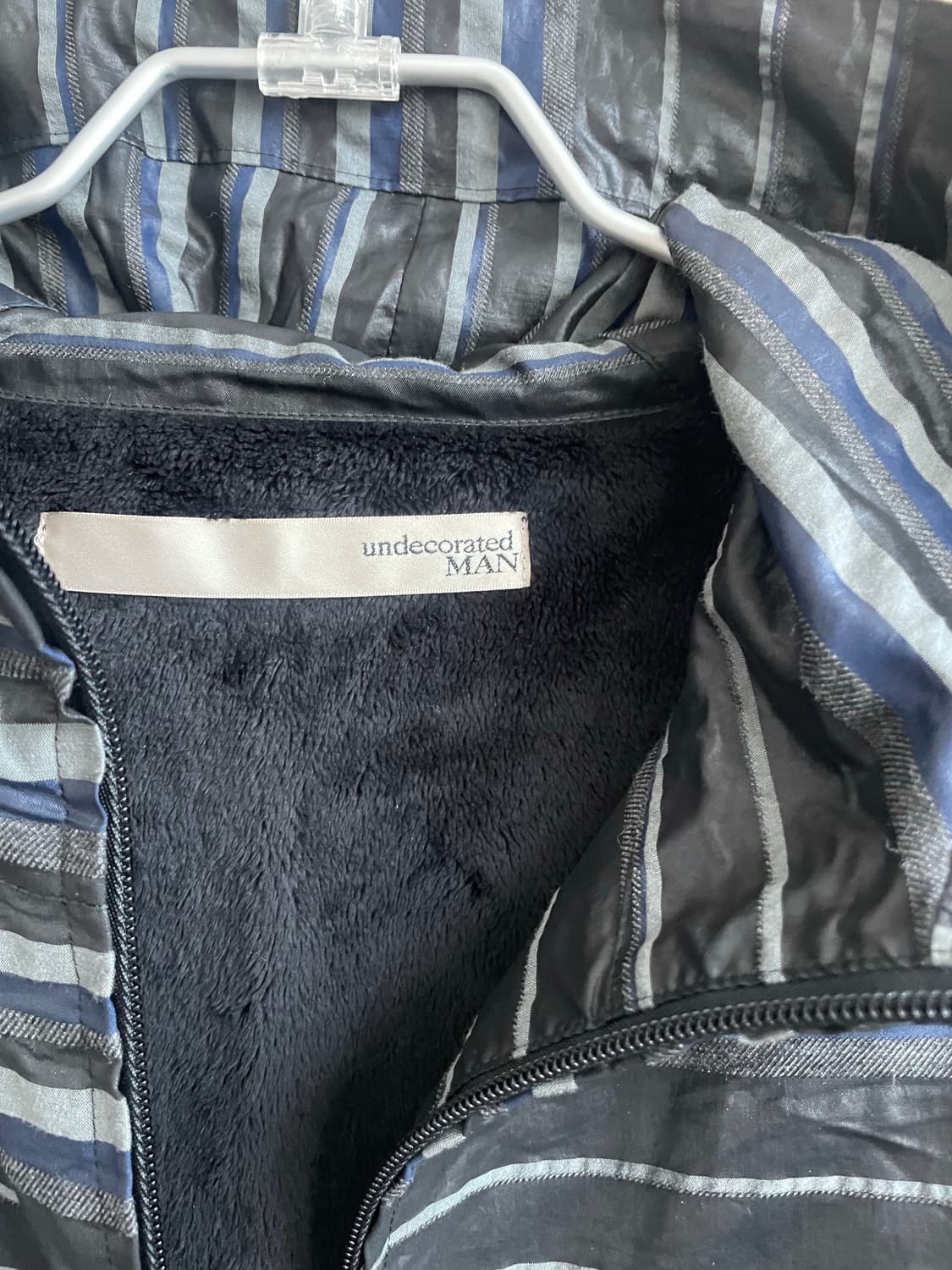 undecorated MAN 레이어드 슬리브 후드집업 상품이미지6