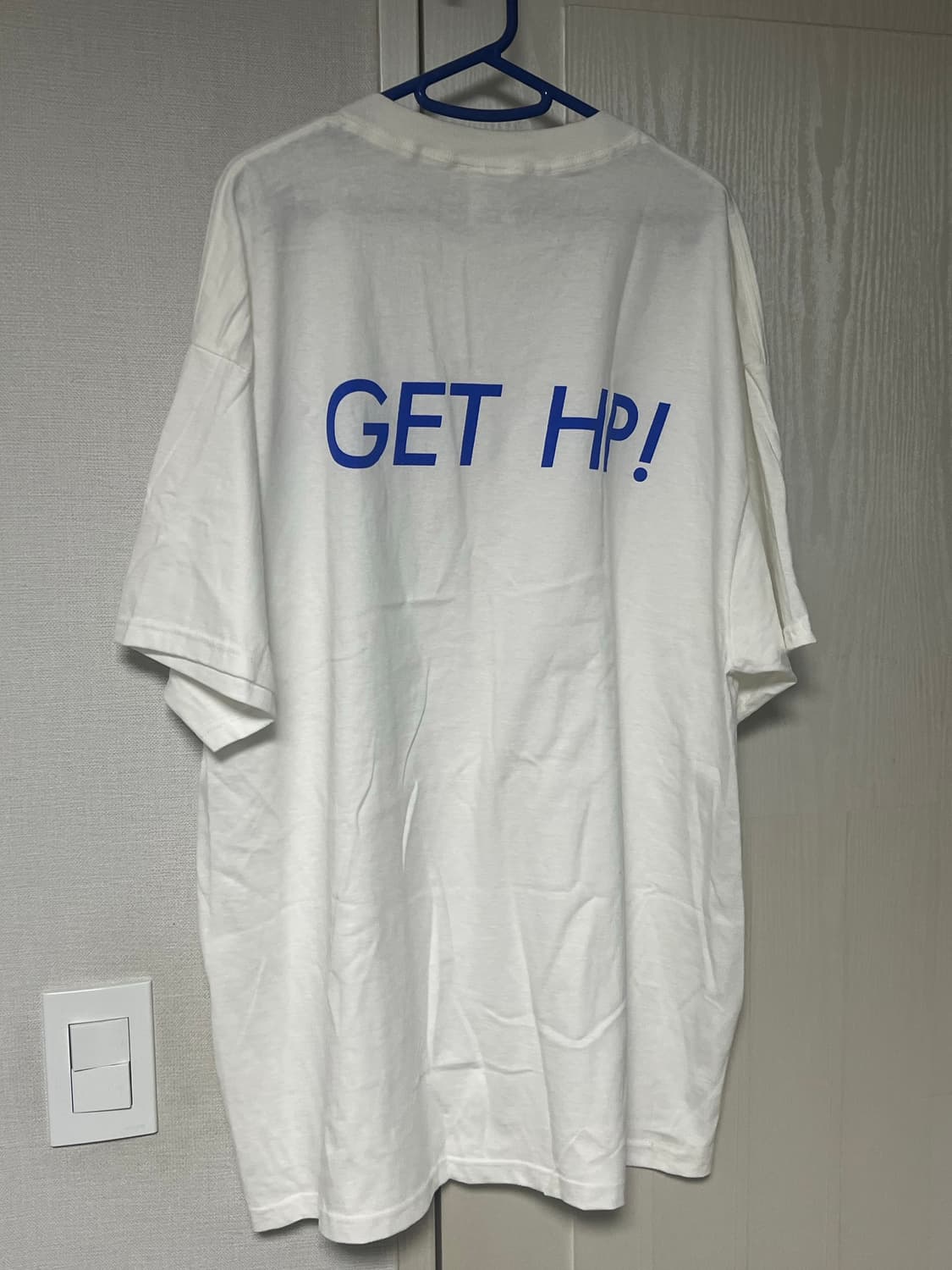 빈티지 HP invent GET UP프로모션 티셔츠 상품이미지2