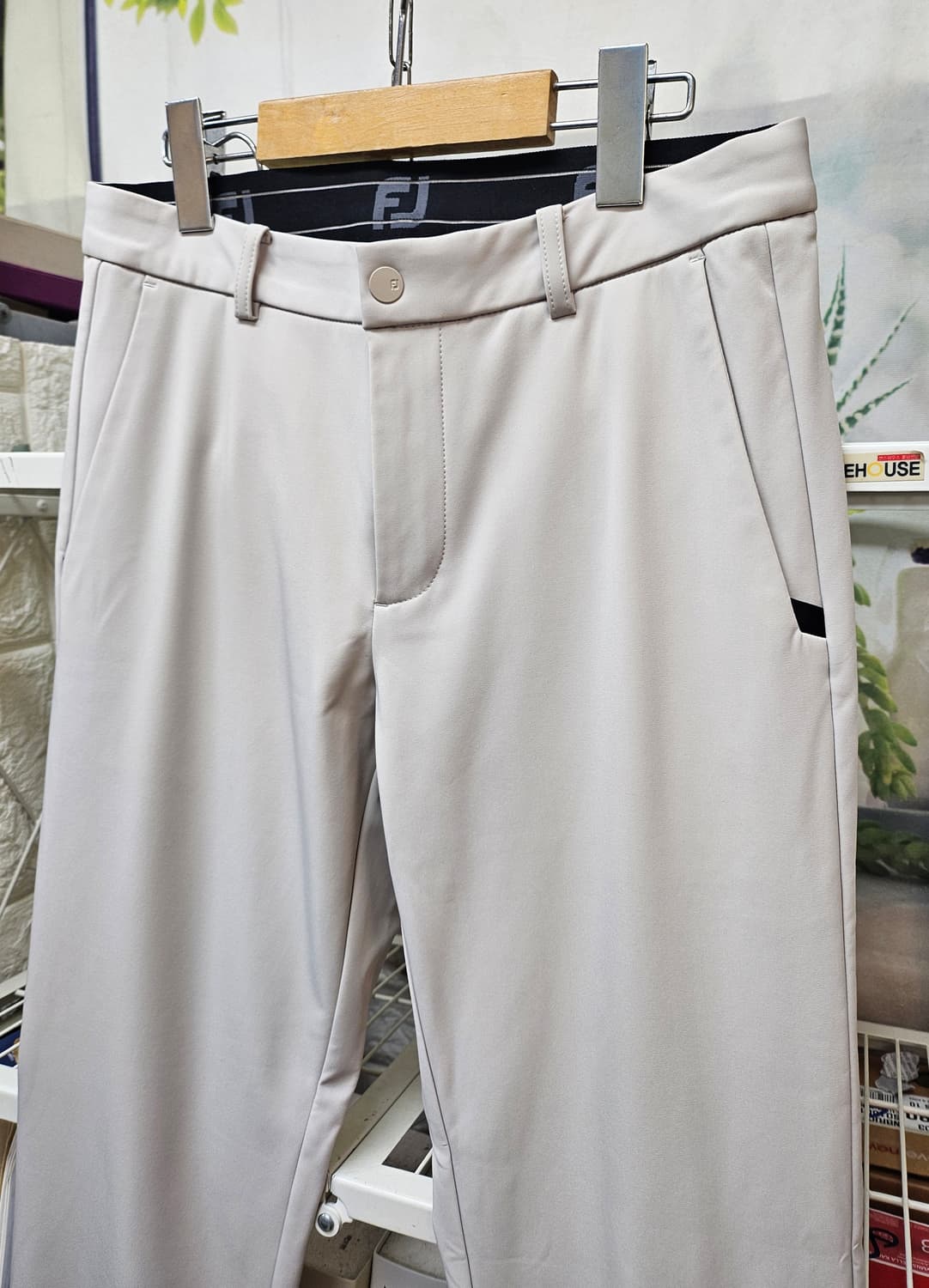 풋조이 남성골프바지 29 겨울골프바지 기모바지 슬림핏 MM09 상품이미지2