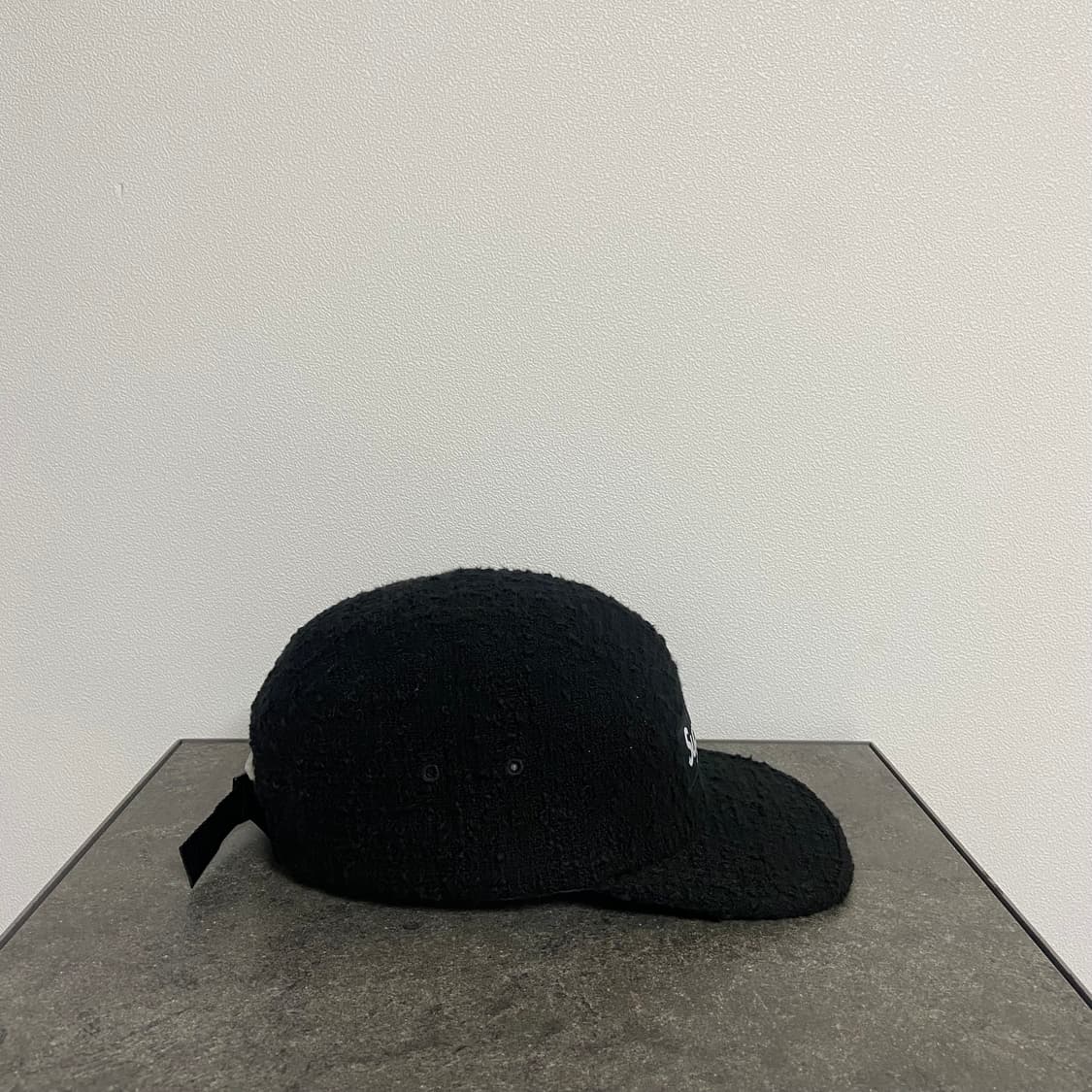 (OS) 슈프림 박스로고 캠프캡 모자 부클 블랙 상품이미지3