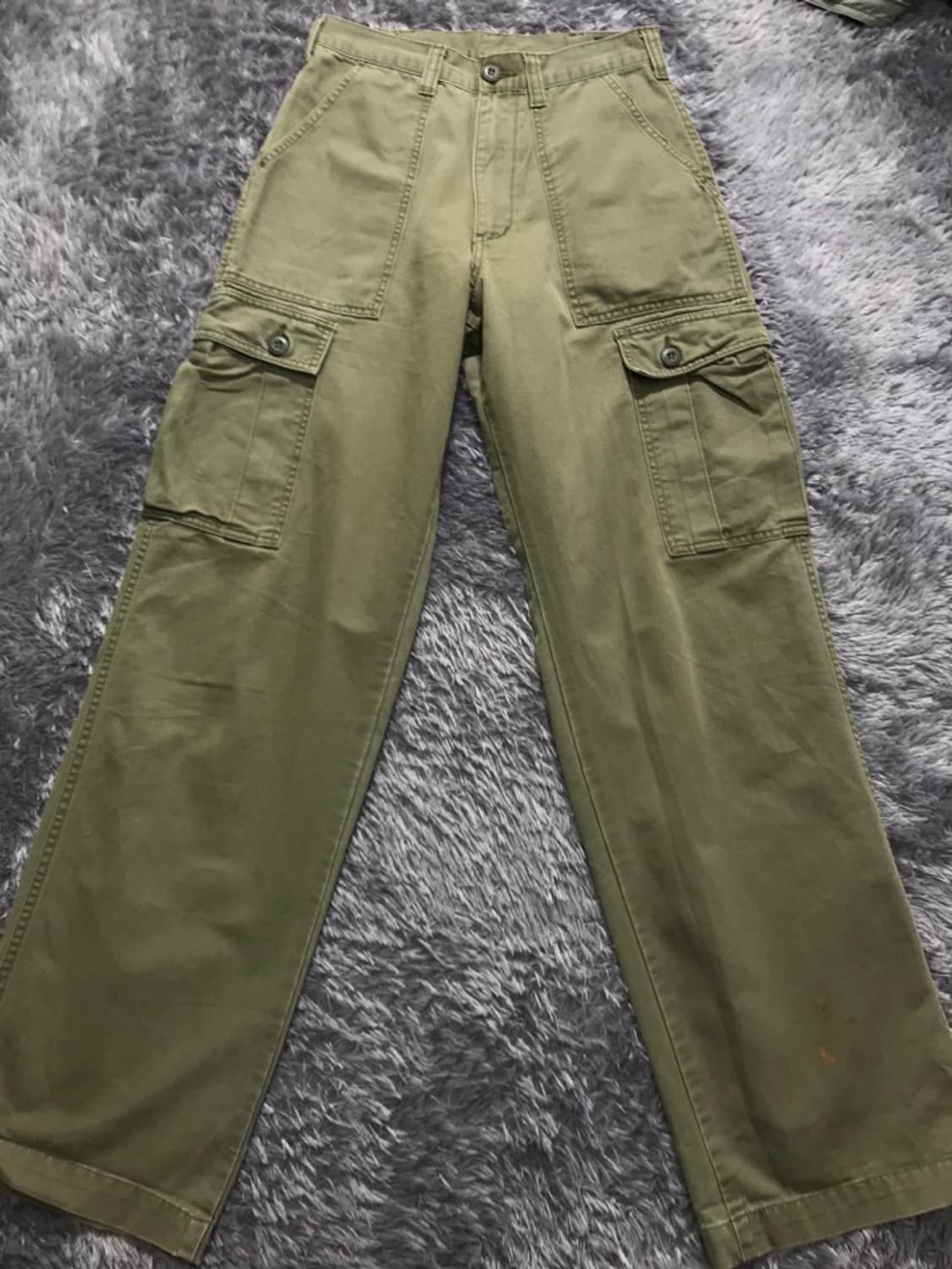 [[XS(60-68), 공용] 쇼트(SCHOTT) 빈티지 카고 팬츠 상품이미지1