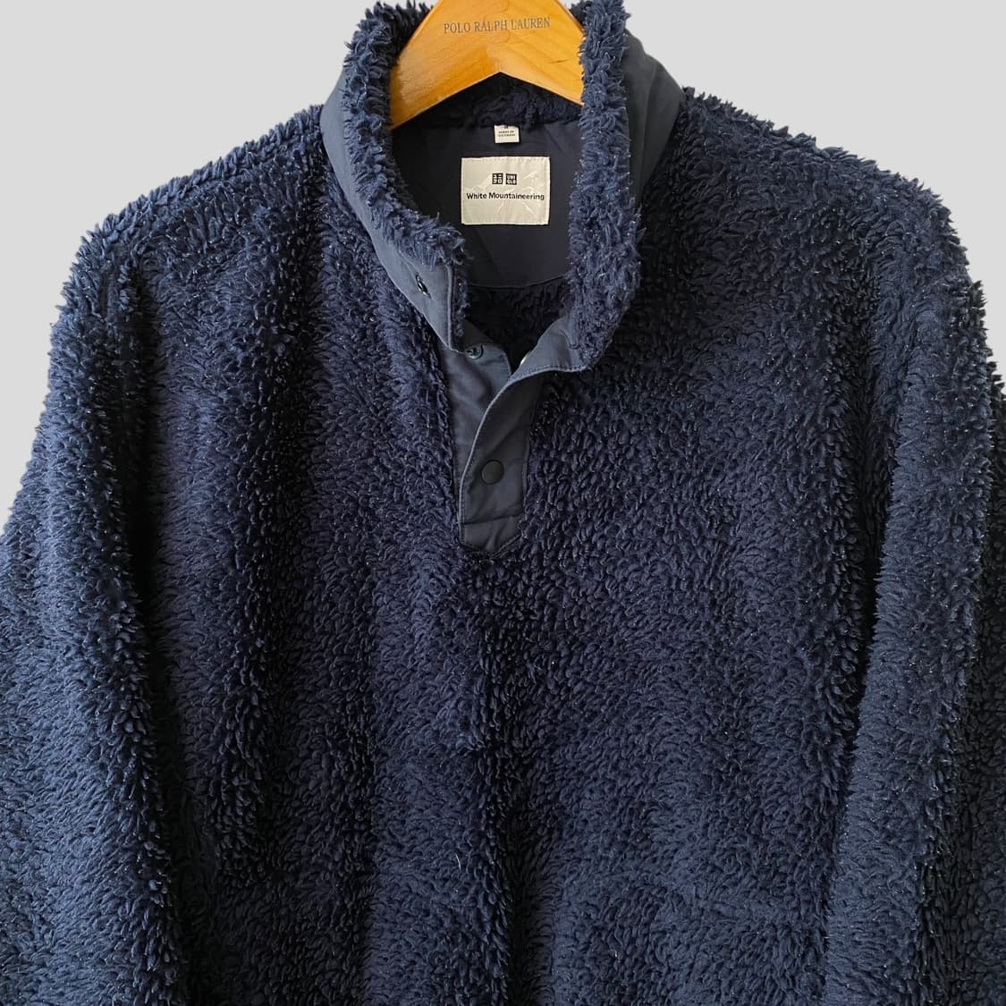 (M)유니클로 화이트마운티니어링 풀오버 후리스 상품이미지2