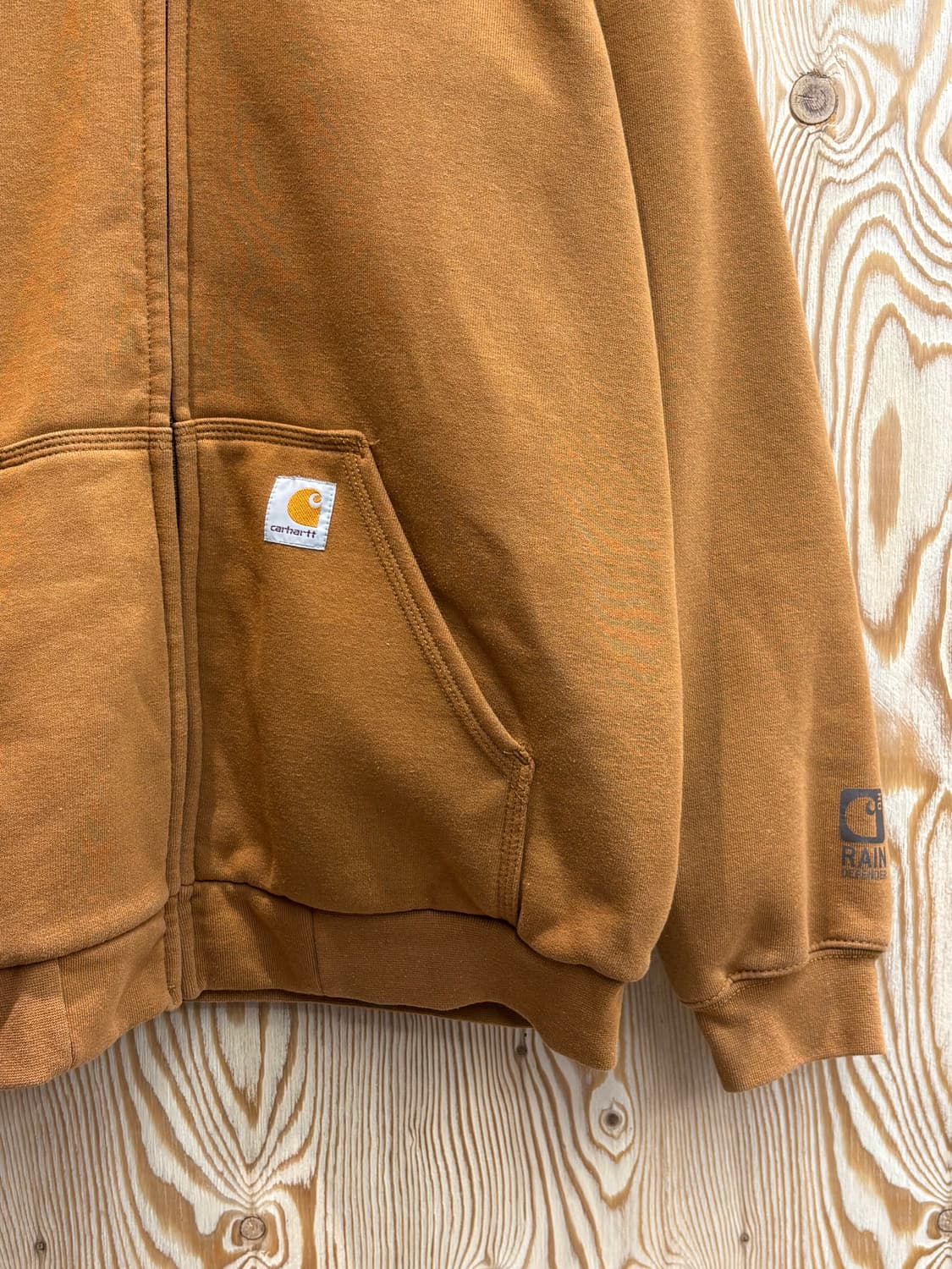 칼하트 레인디펜더 써멀 후드집업 상품이미지3