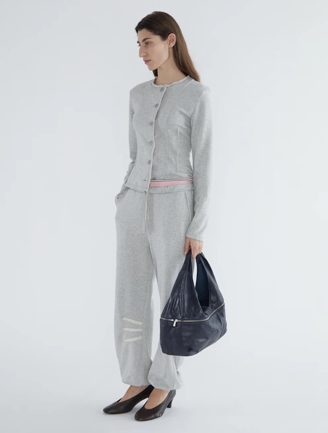 [S,M]팔로마울 Cooper 스웨트 팬츠/그레이 상품이미지2