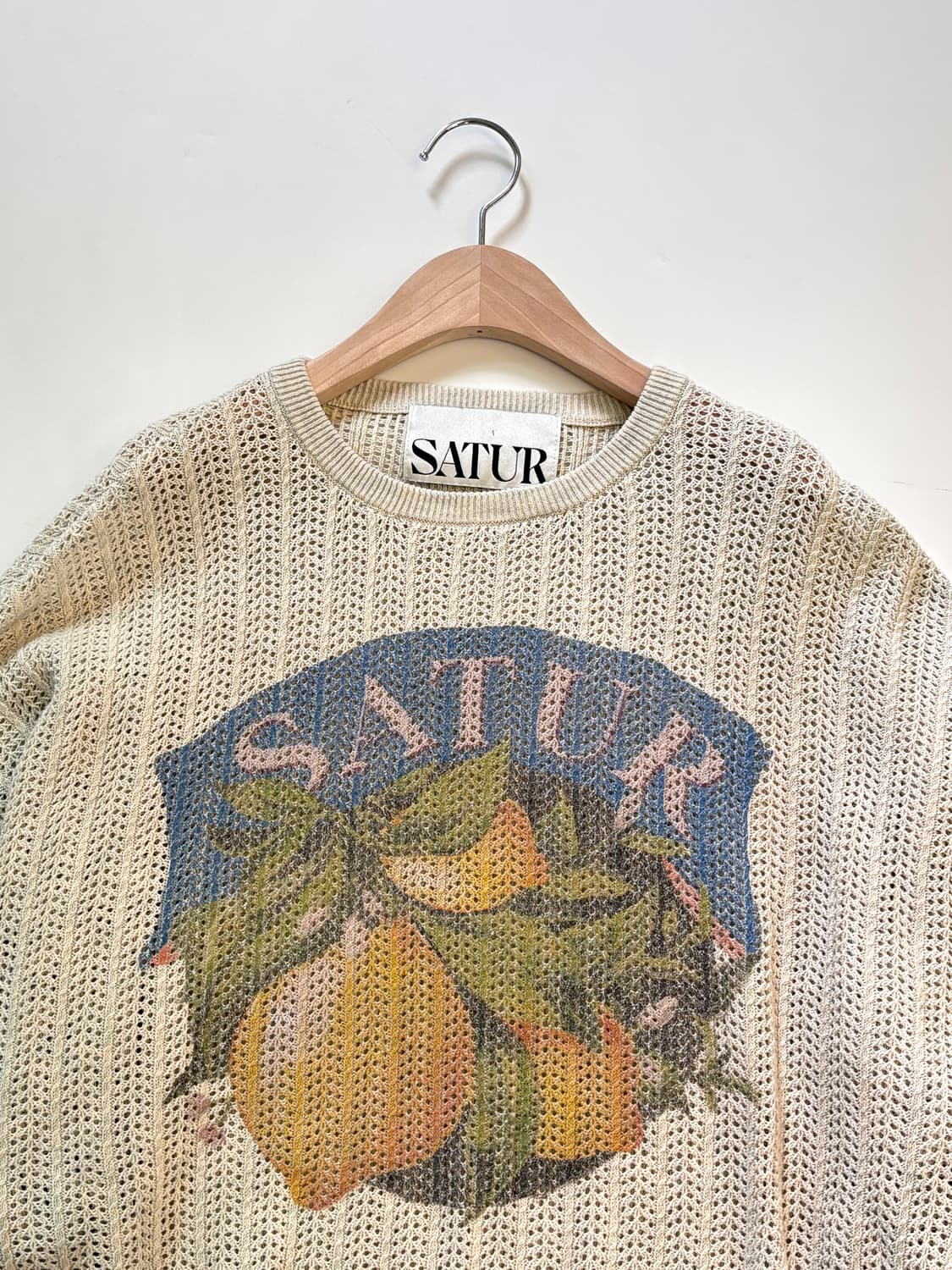 Satur 새터 크로쉐 니트 상품이미지2