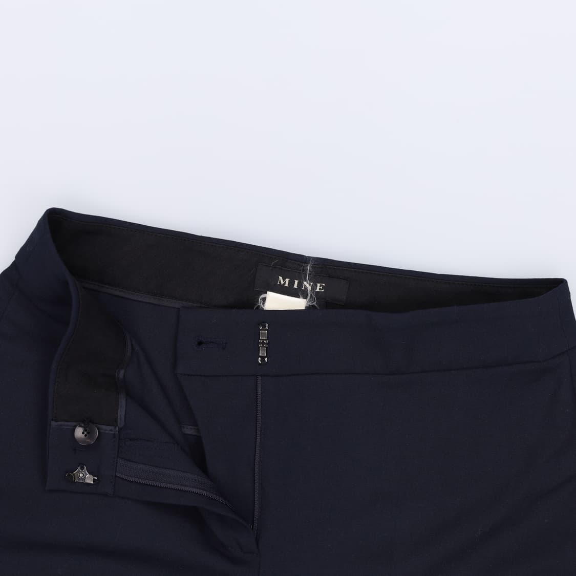 허리단37 한섬마인 슬랙스 팬츠 0123H2 상품이미지3