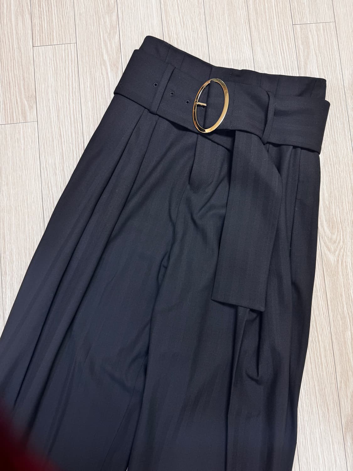 마른55 55 IRO 이로 정가70만 하이웨이스트 와이드팬츠 슬랙스 바지 상품이미지7