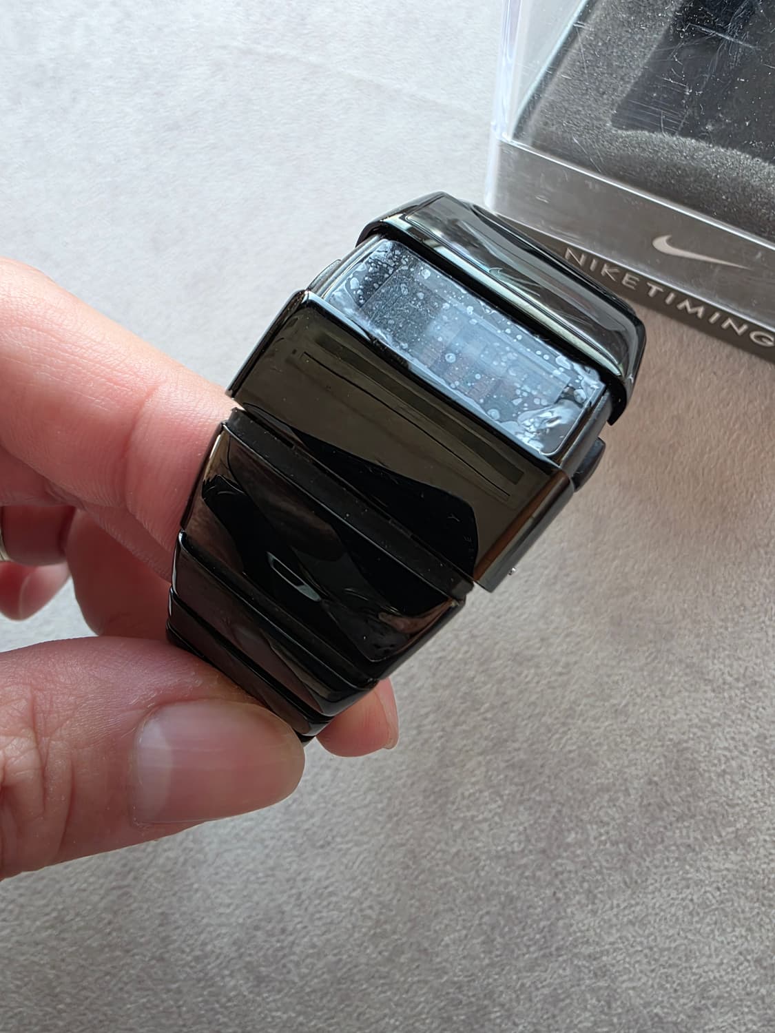 블랙유광 나이키워치 NIKE D라인 D line 디지털시계 상품이미지4