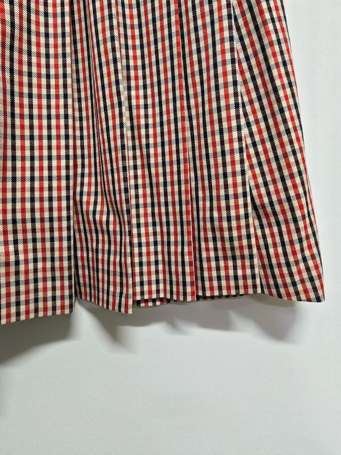 스튜디오톰보이 체크 플리츠 롱 스커트27 상품이미지3