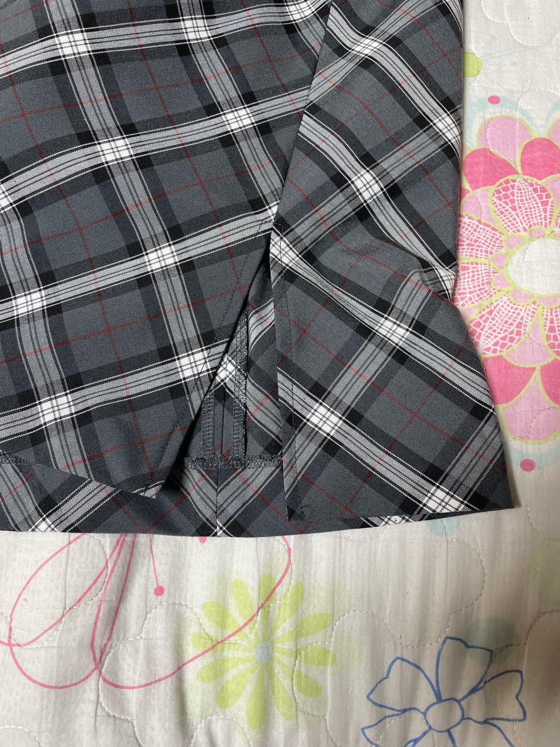 디망쉬 체크스커트 상품이미지2