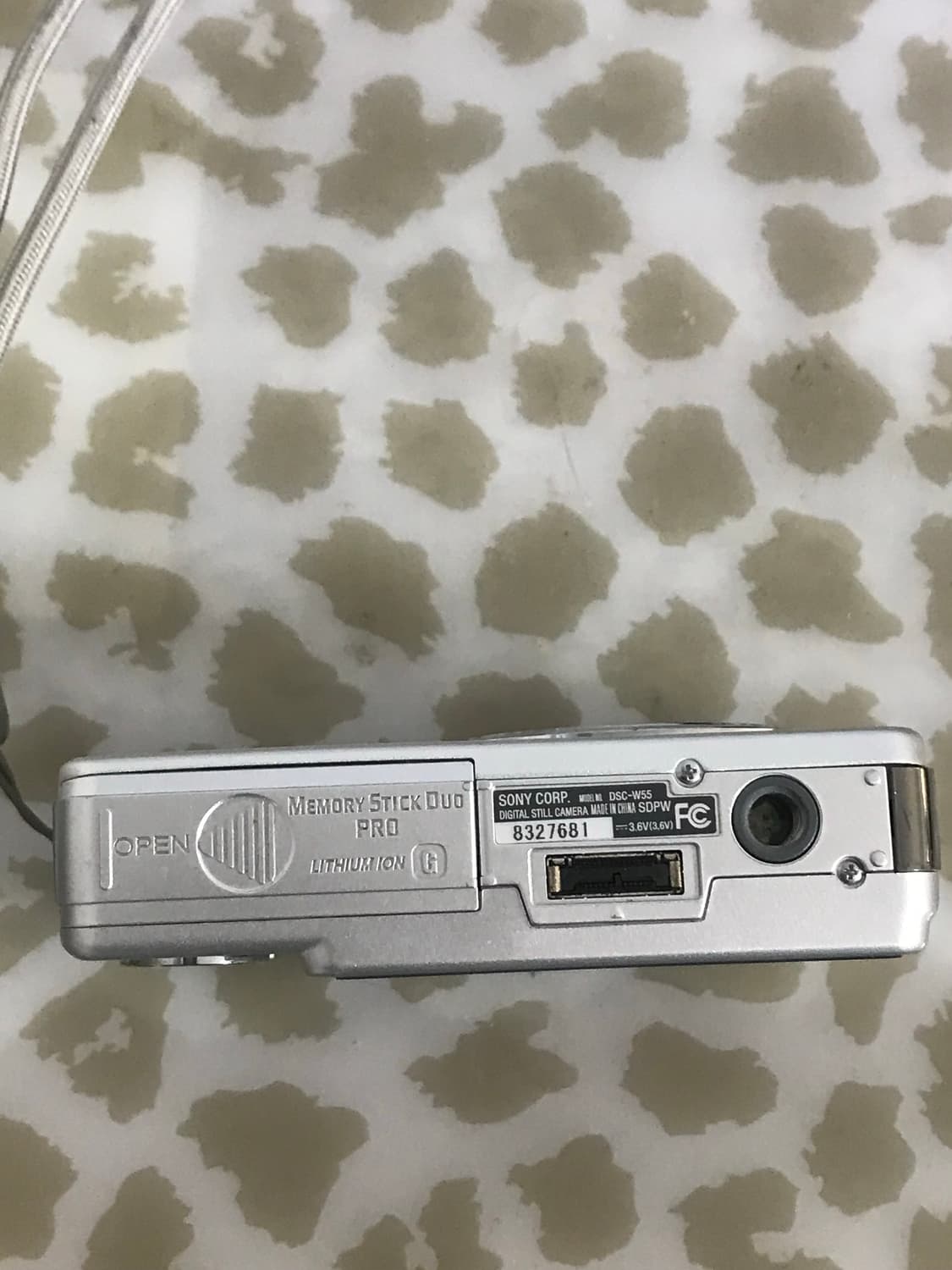 소니 디카 사이버샷 Sony DSC-w55 디지털 카메라  상품이미지5