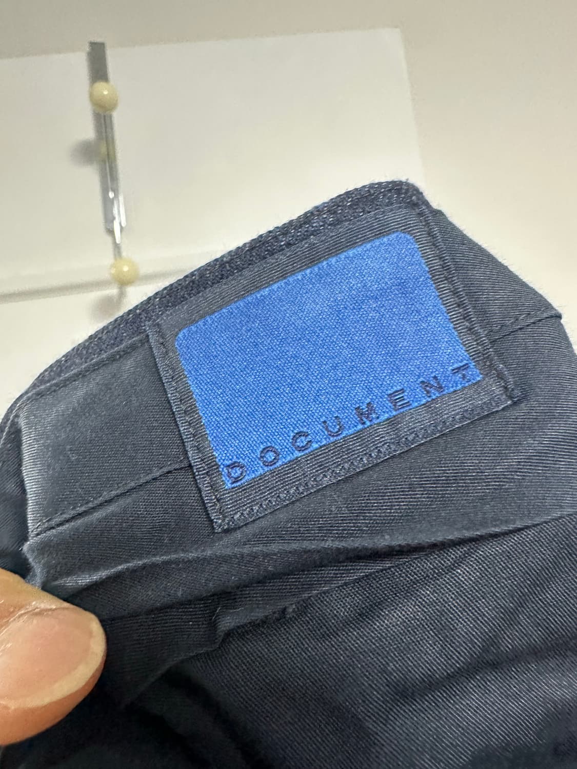 도큐먼트 인디고 데님 팬츠 상품이미지3